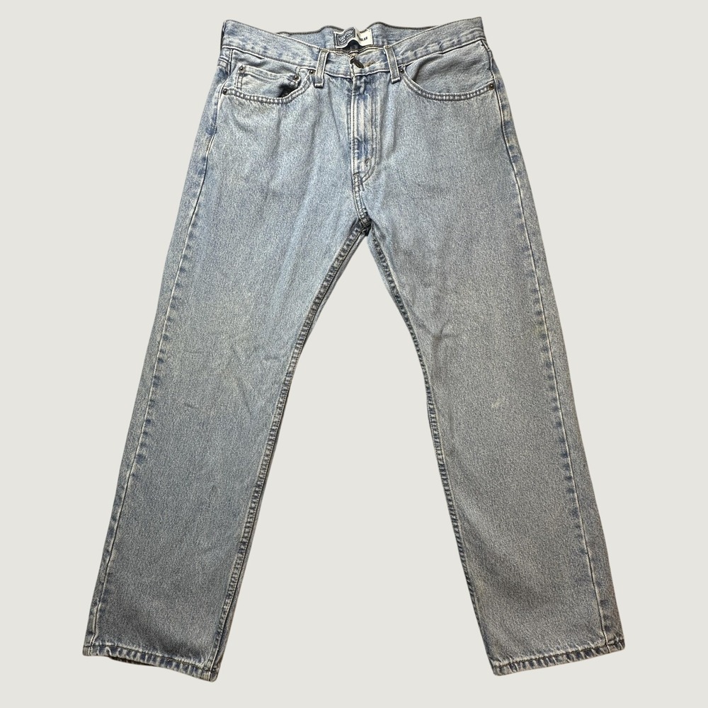 Vintage Levi's Signature Jeans Mens 34x29 Blue Regular Fit Straight Leg Cotton